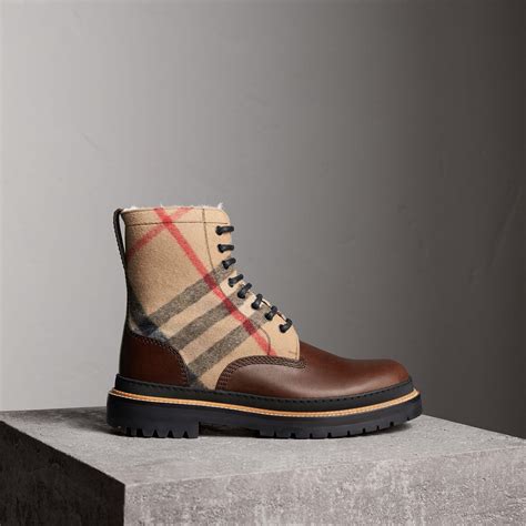 used mens burberry slippers|Burberry boots outlet.